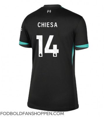 Liverpool Federico Chiesa #14 Udebanetrøje Dame 2024-25 Kortærmet